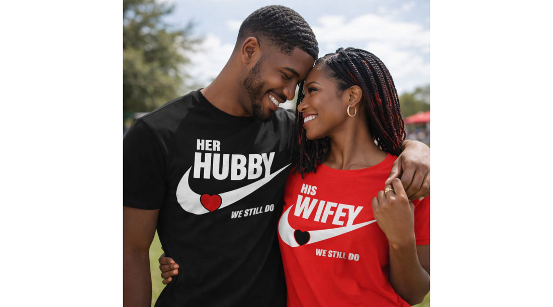 Husband and Wife Couple Shirts for Every Special Moment