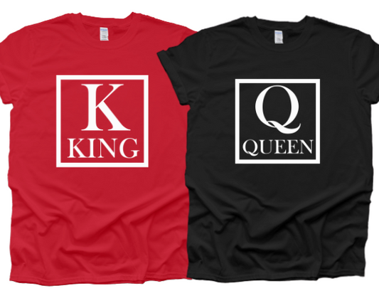 King and Queen Couple Shirts