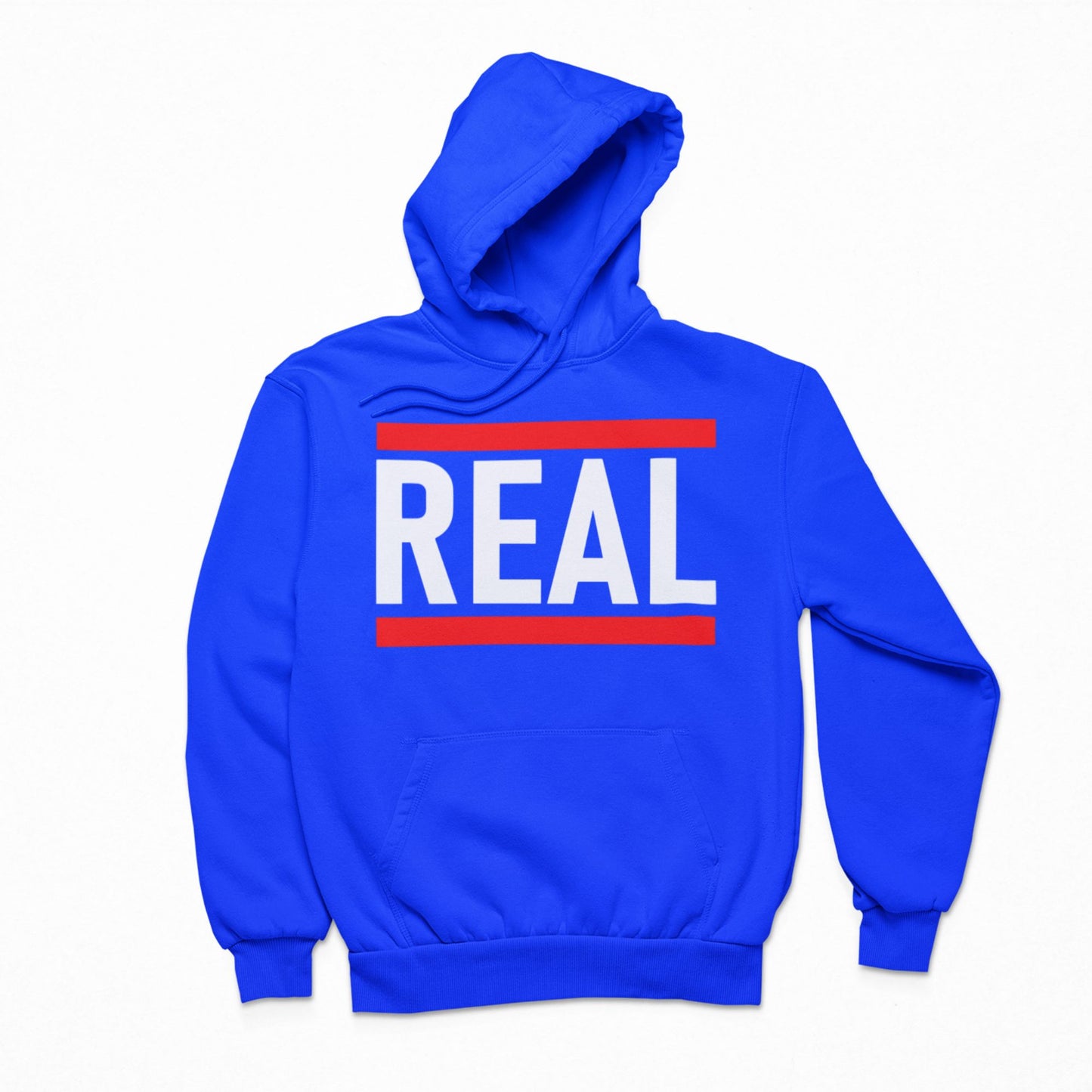 Real Love Couples Hoodies Royal Blue