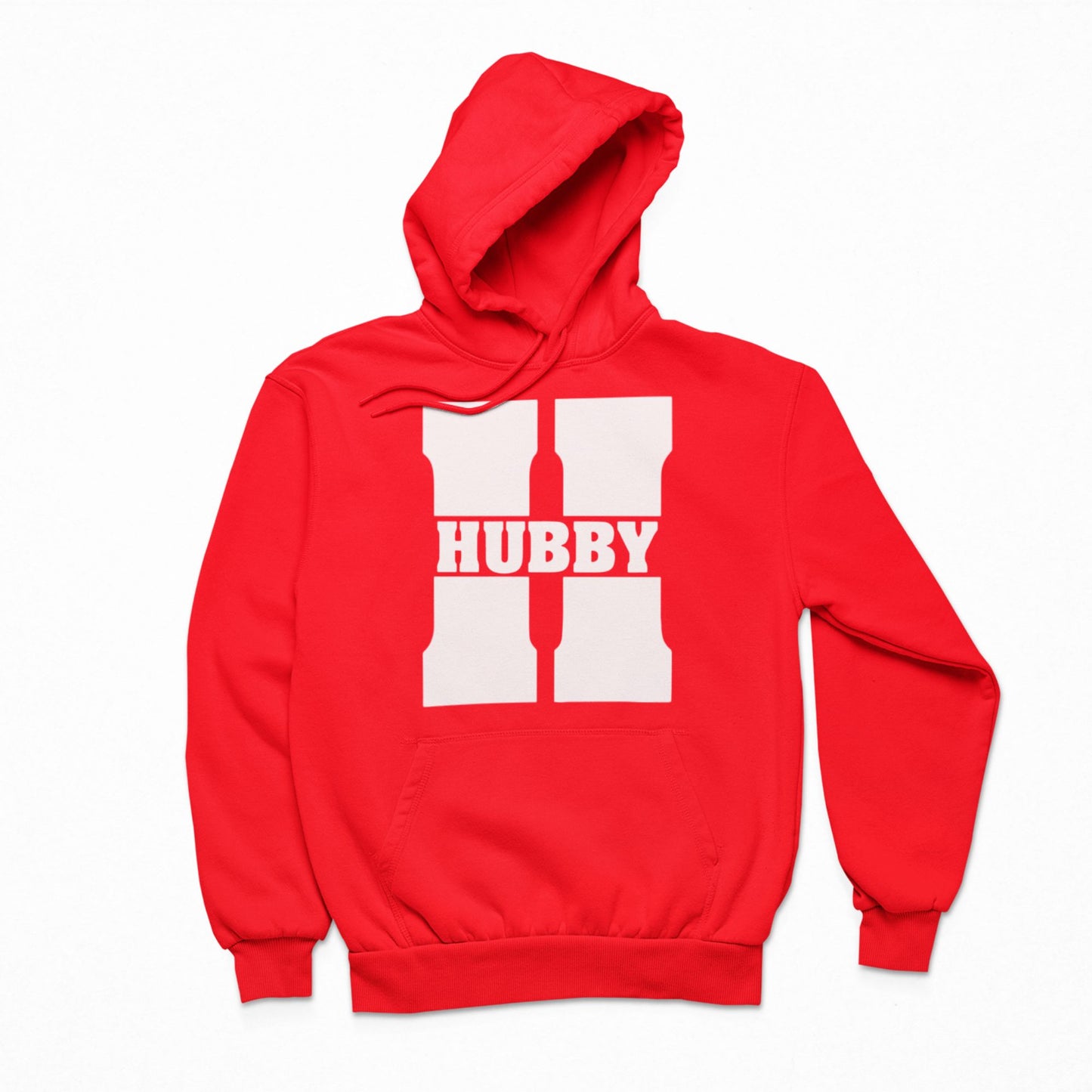 Husband and Wife Couples Hoodies Red