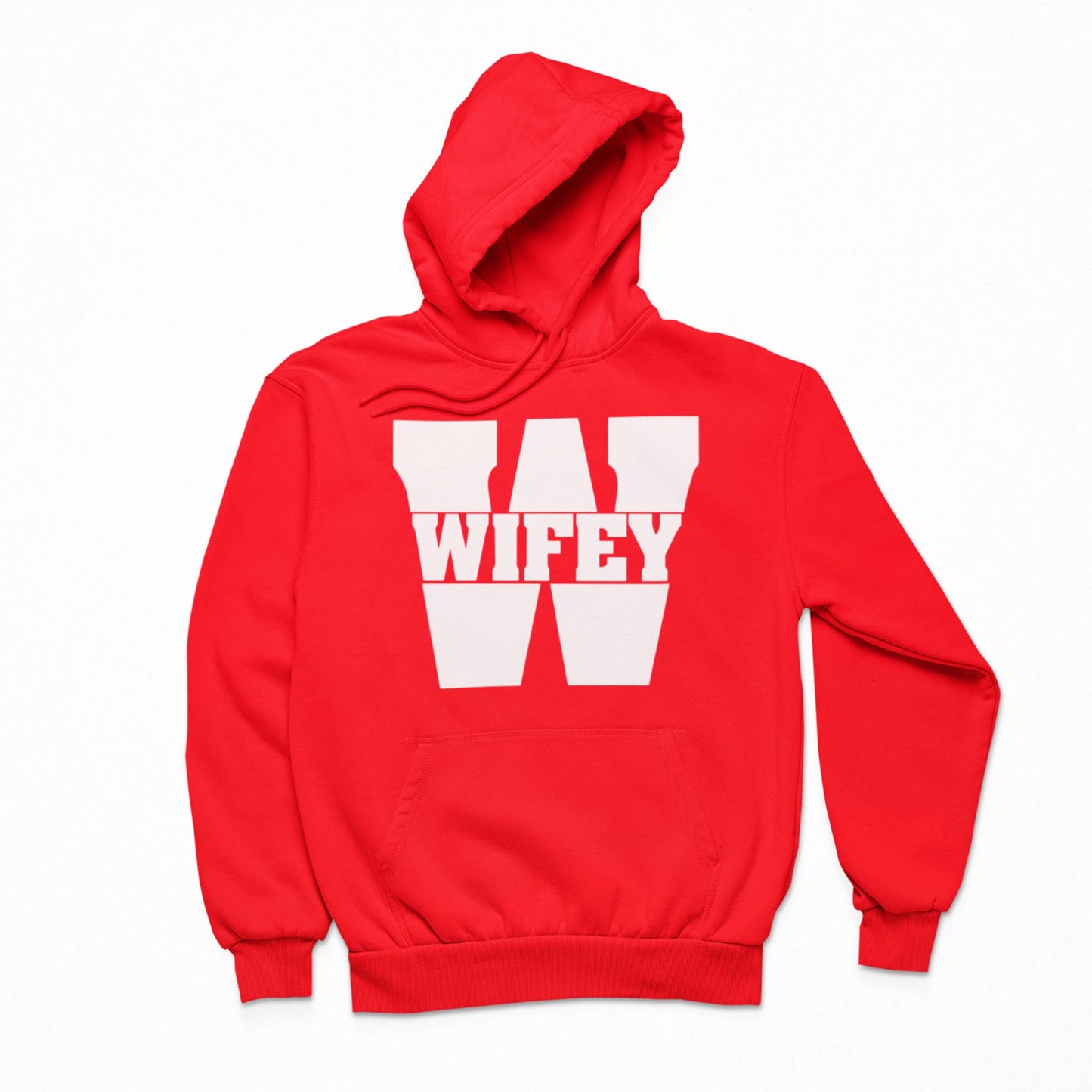 Husband and Wife Couples Hoodies Red