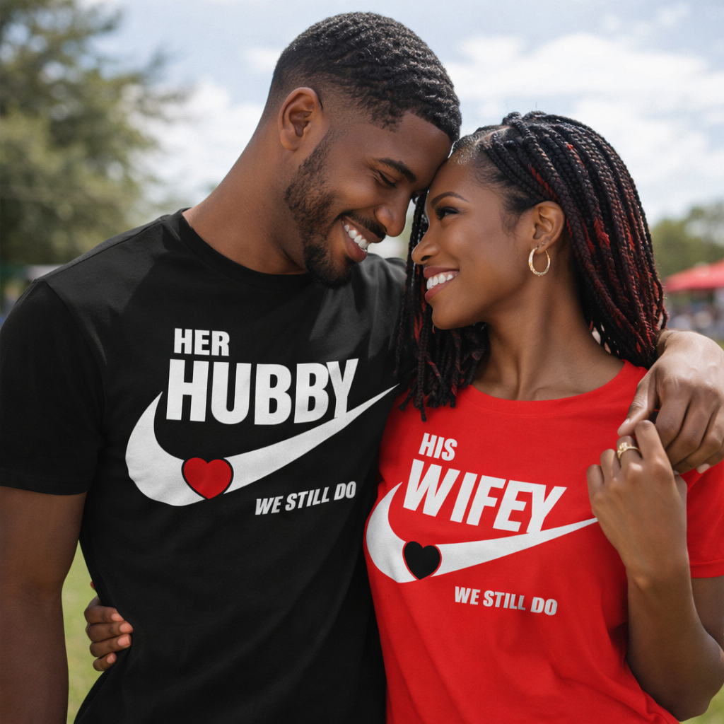 Husband & Wife Matching Couples T-Shirts | Unisex Romantic Shirts