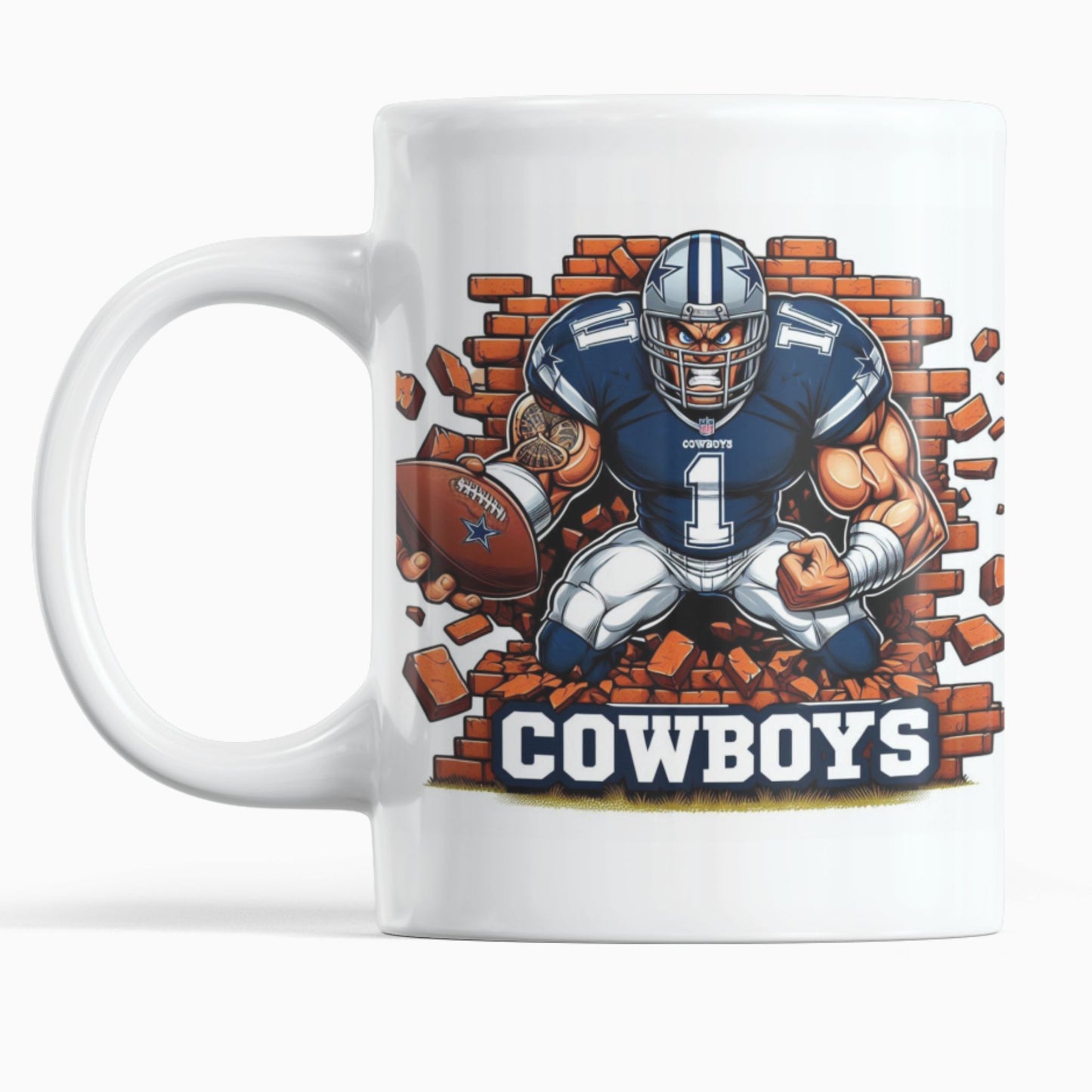 11 oz Cowboys Football Coffee Mug