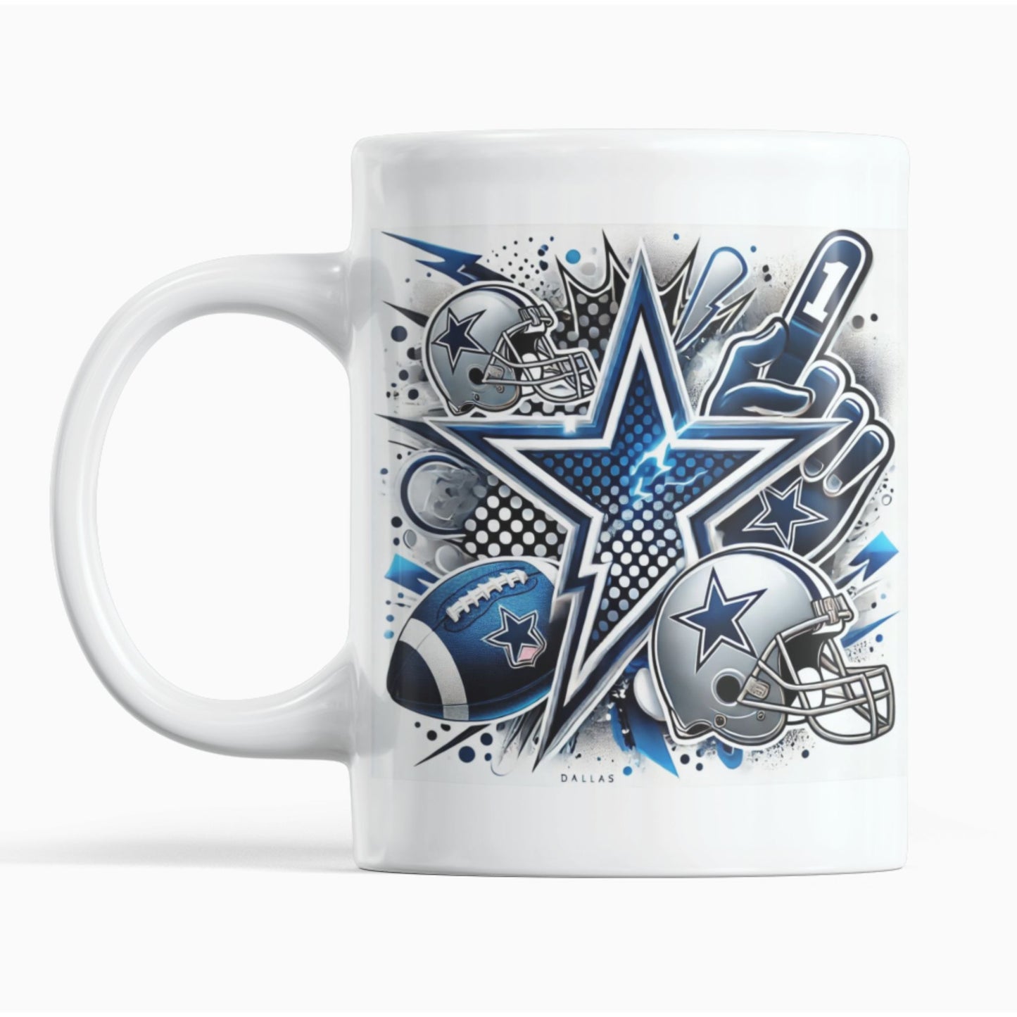 11 oz Cowboys Football Coffee Mug