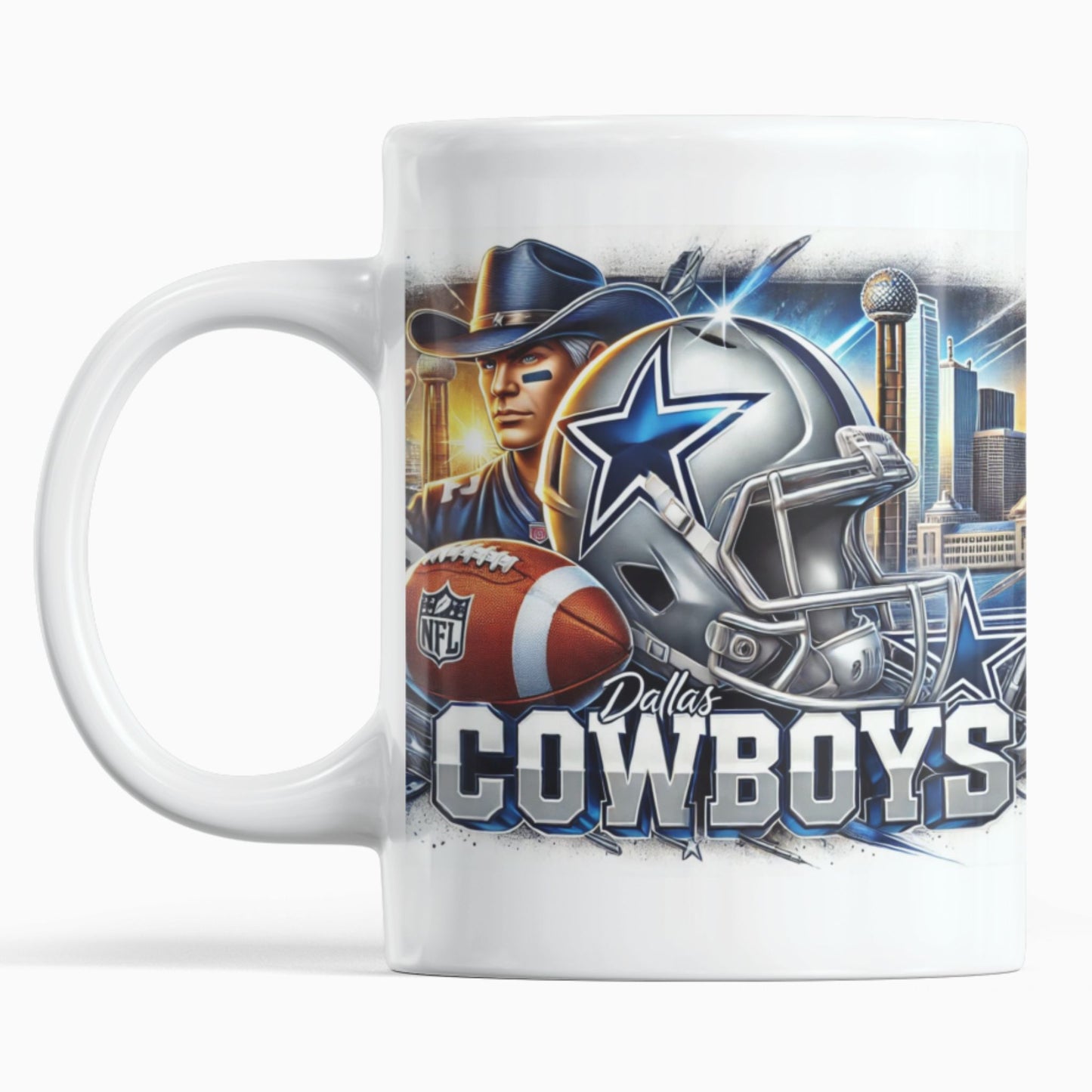 11 oz Cowboys Football Coffee Mug