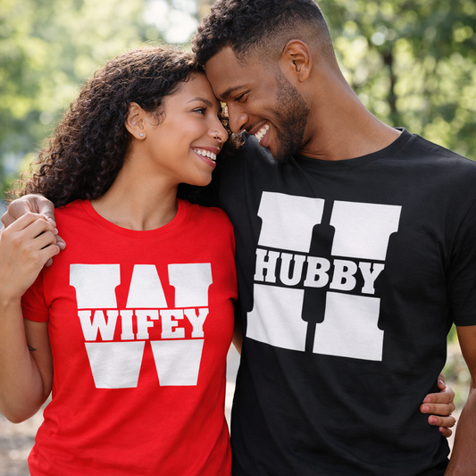 Husband & Wife Matching Couples T-Shirts | Unisex Romantic Shirts