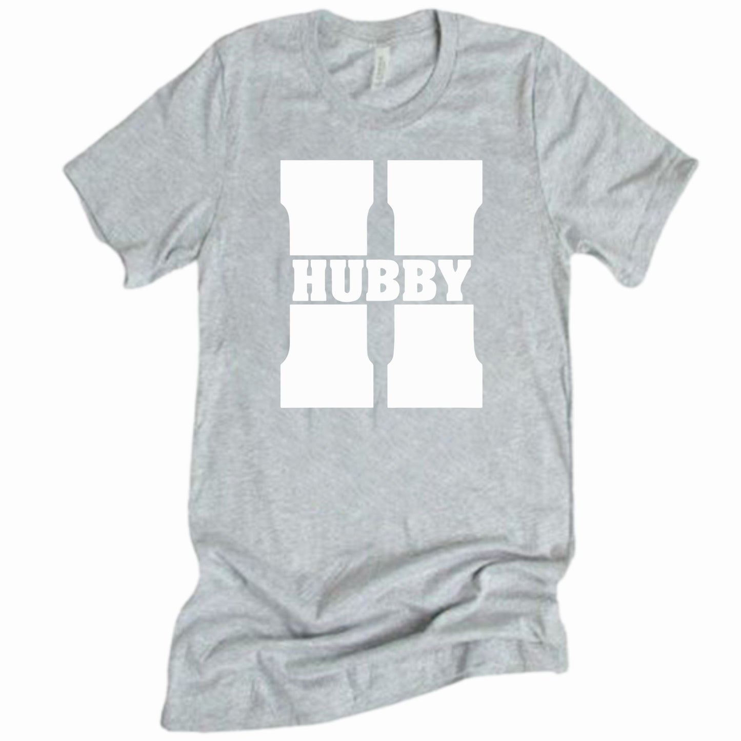 Husband & Wife Matching Couples T-Shirts | Sports Grey | Unisex Romantic Shirts