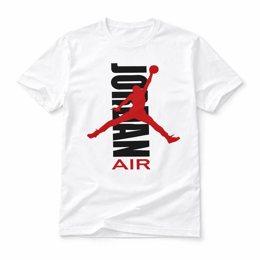 🔥 Jordan Jumpman Streetwear Vibes Shirt for Men | White | Iconic Sportswear