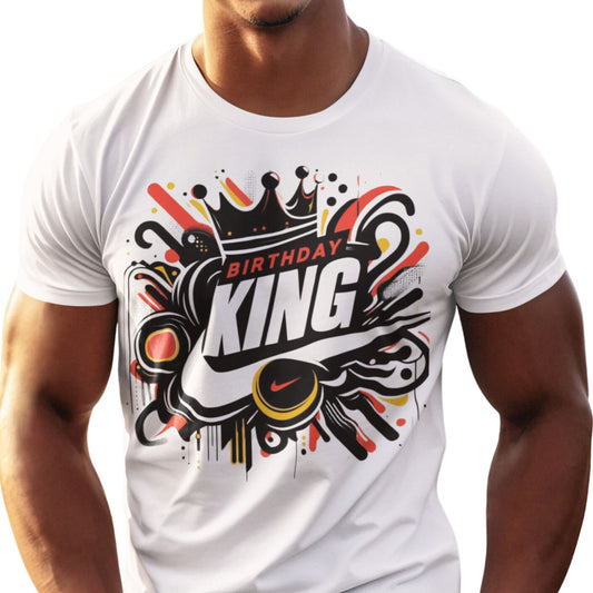 Birthday King Sublimation Shirt for Men