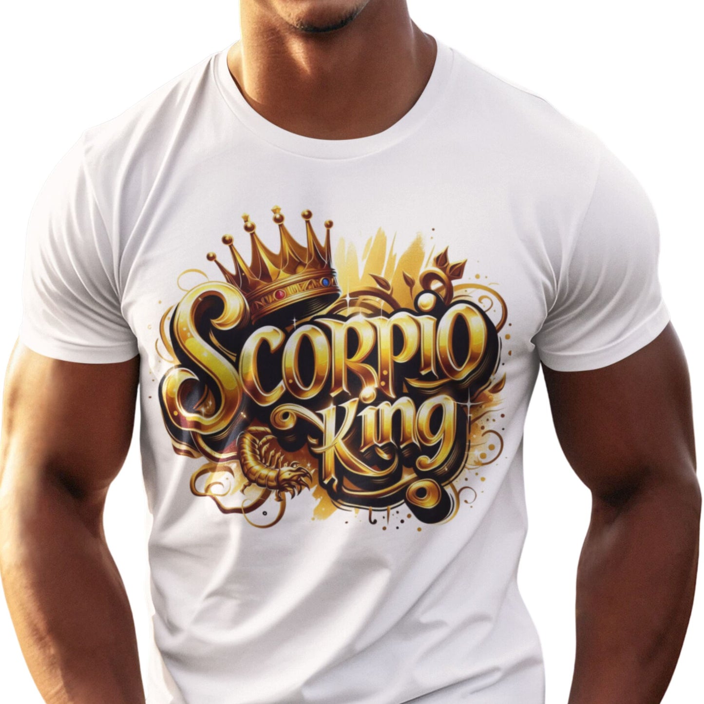 Scorpio Birthday King Shirt for Men