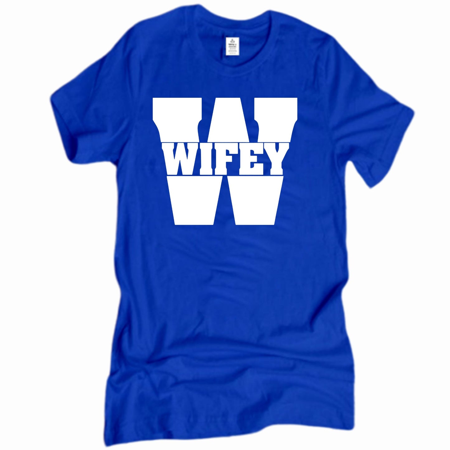 Husband & Wife Matching Couples T-Shirts | Royal Blue | Unisex Romantic Shirts