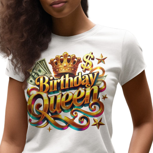 Birthday Queen Shirt for Women